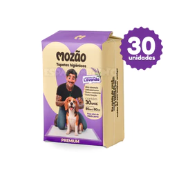 Tapete Higiênico Mozão Aroma Lavanda 80x60cm 30 Unidades
