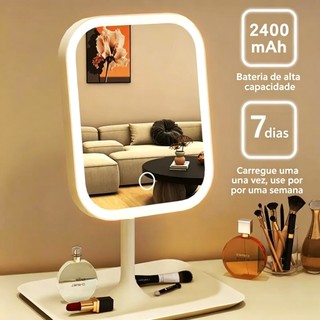 "Espelho LED Touch: Beleza em Promoção! ✨"