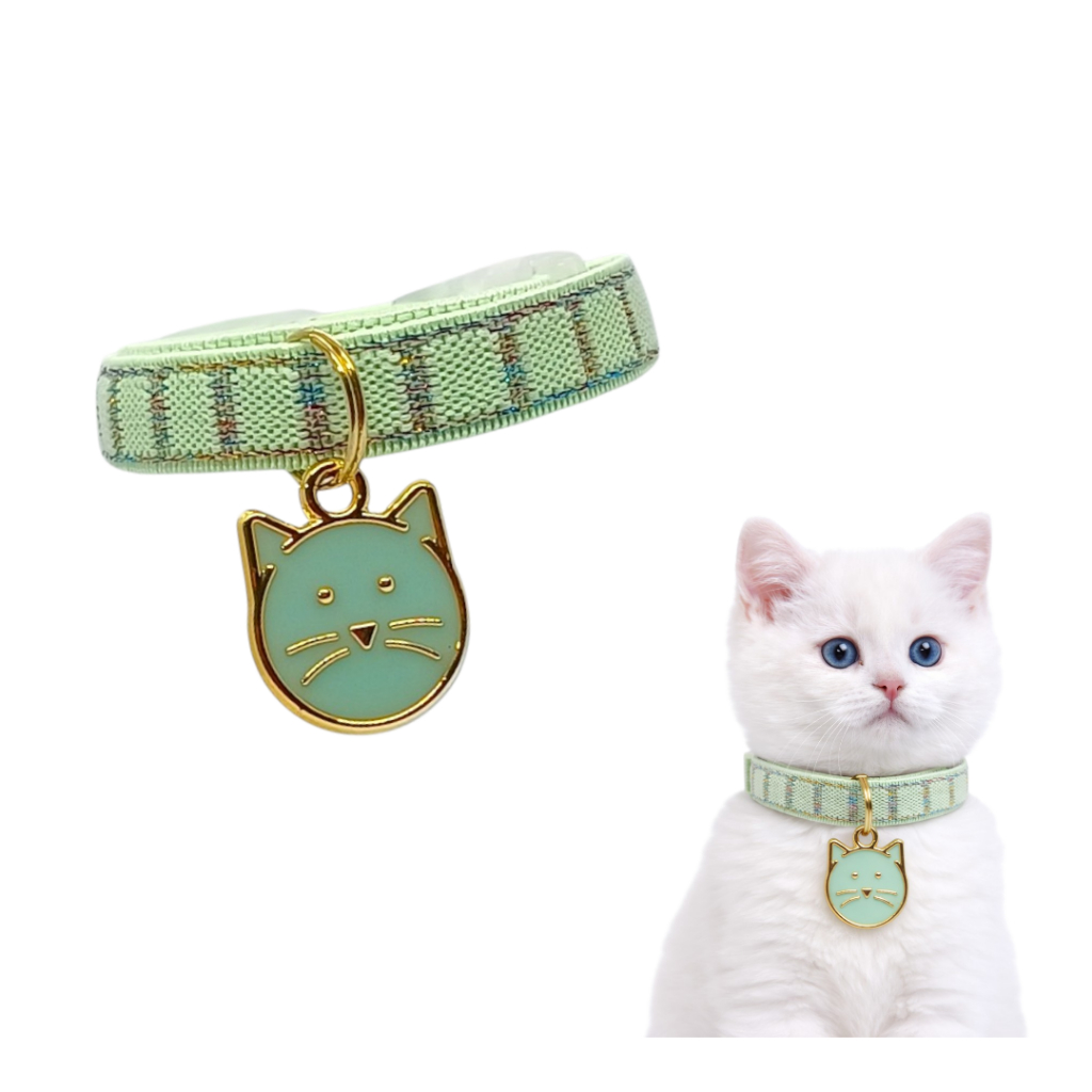 Coleira Elástica Gato Filhote(15 A 24cm) - Lilene Pet Shop