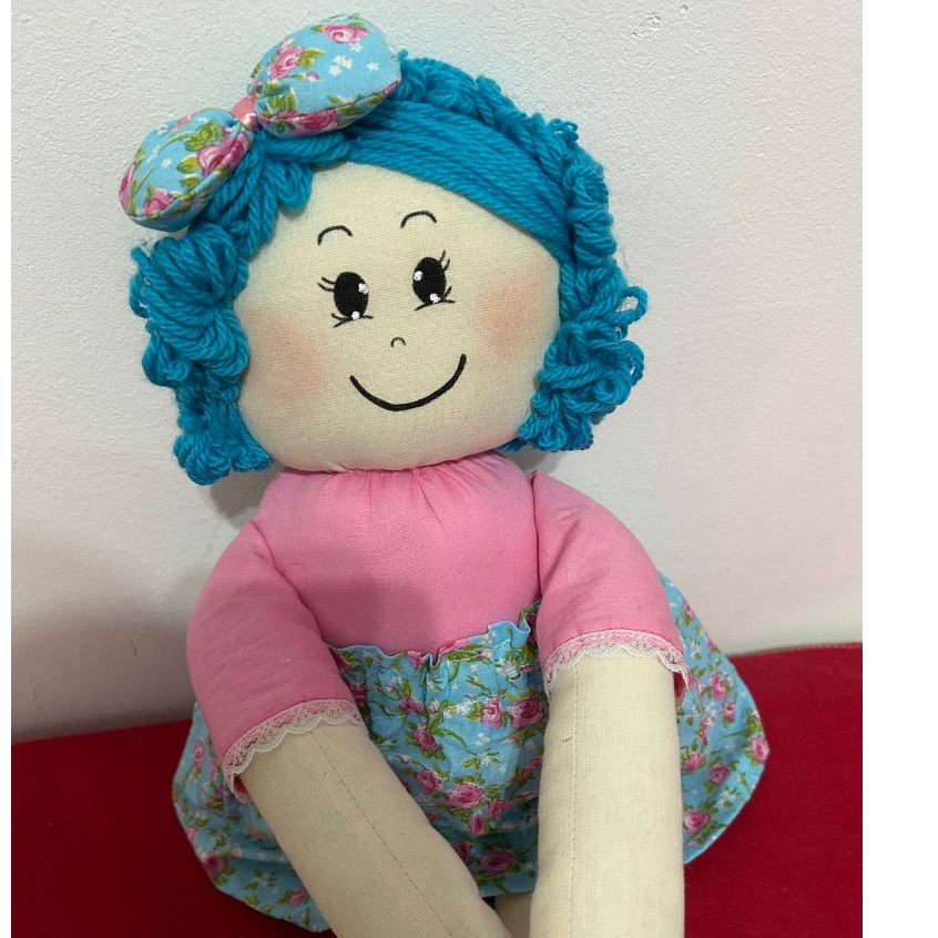 Boneca de pano pernuda/Boneca para natal/ARTESANAL