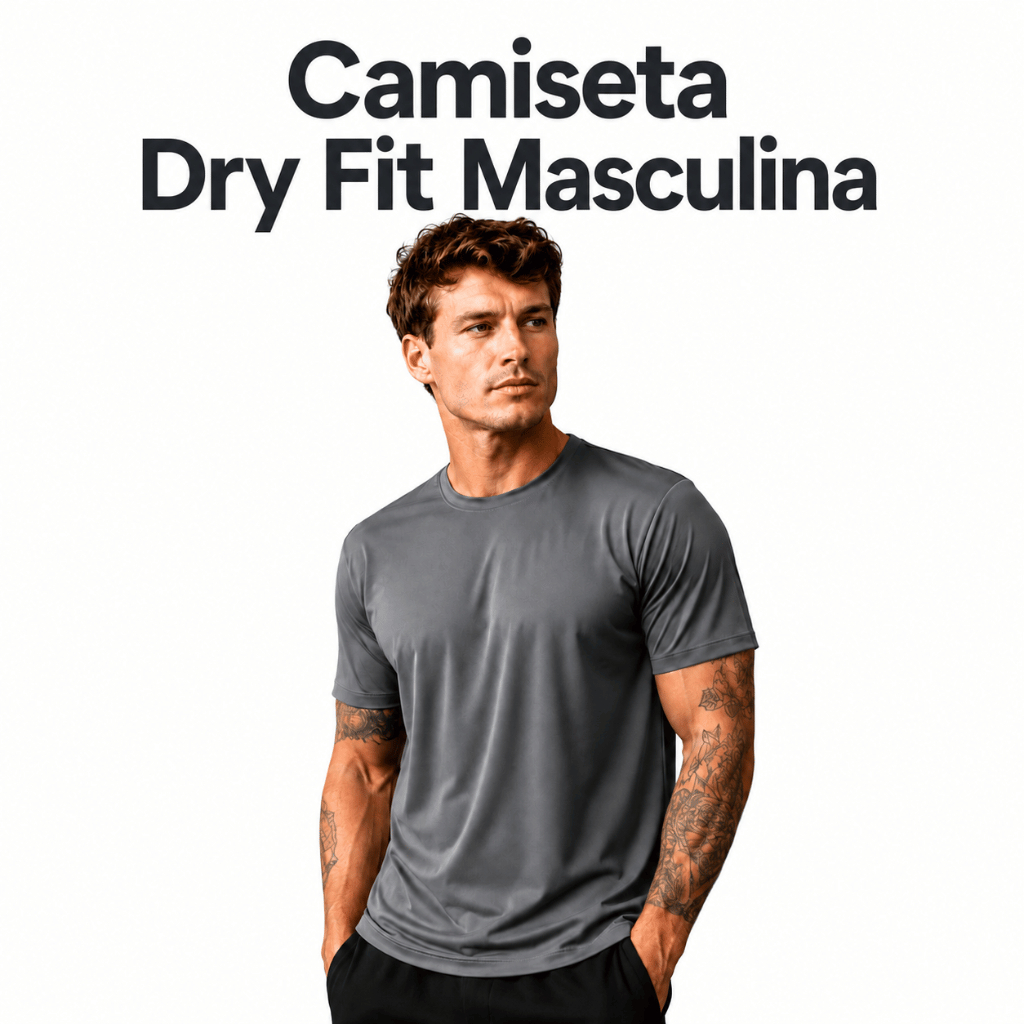 Camiseta Dry Fit Masculina Lisa com varias cores - Casual Treino Academia Esportes Exercícios Corrida