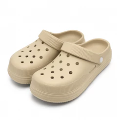 Babuche Feminina Plataforma EVA, Chinelo Clog Moderno Leve e Macio, Sola Grossa Antiderrapante, Conforto para Caminhadas