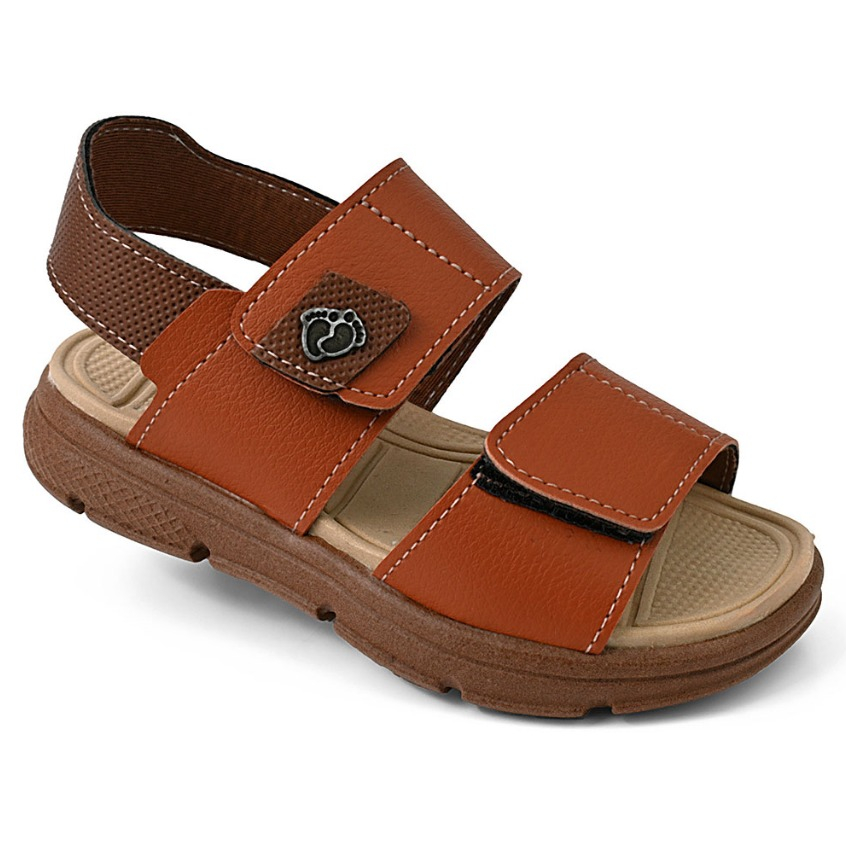 Sandália Infantil Menino Confortável Velcro 20 ao 27