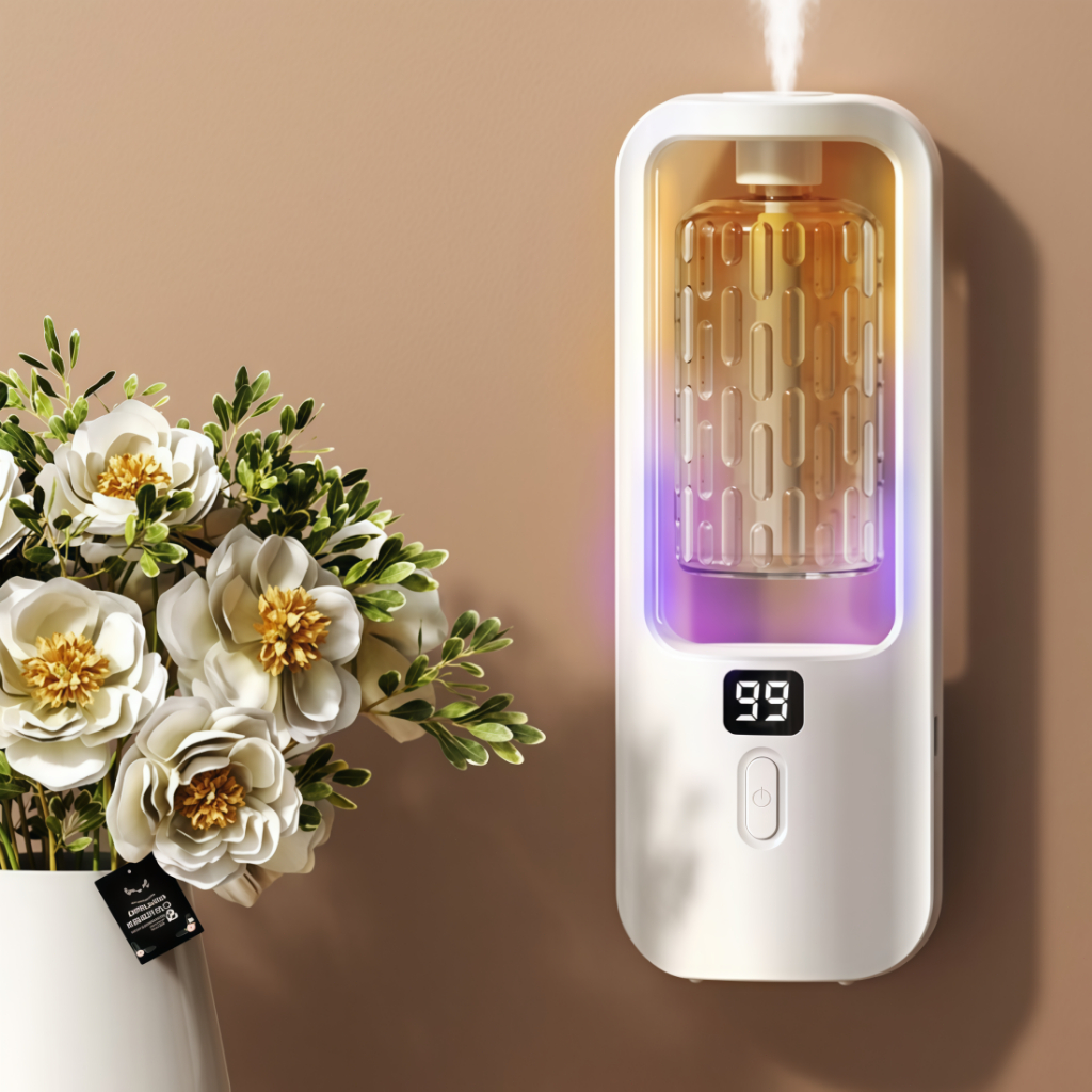 Aromatizador Automática Difusor de Essencia Aroma e Umidificador de Ar Multifuncional alice bijou-E2