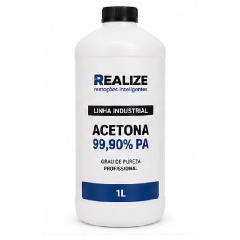 Removedor de Tintas e Esmaltes - Acetona 99,99% pura PA.