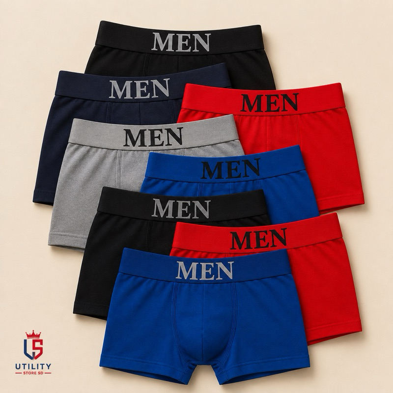 Cuecas Boxer Masculina Microfibra Adulto Sem Costura com até 12 unidades Conforto Premium