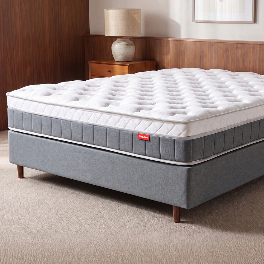 Cama Box Colchão Molas Ensacadas D33 Power Sleep BF Colchões