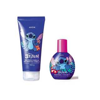 Kit Infantil Stitch Com Gel para Cabelos e Colônia 70ml - Avon