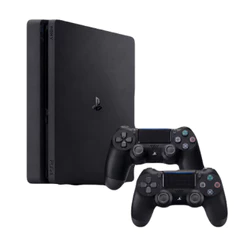 Ps4 slim de 1tb ou 500gb + 2 ou 1 Controles