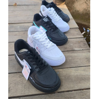 Tênis Casual Branco e Preto Masculino e Feminino Lançamento Linha Super Premium