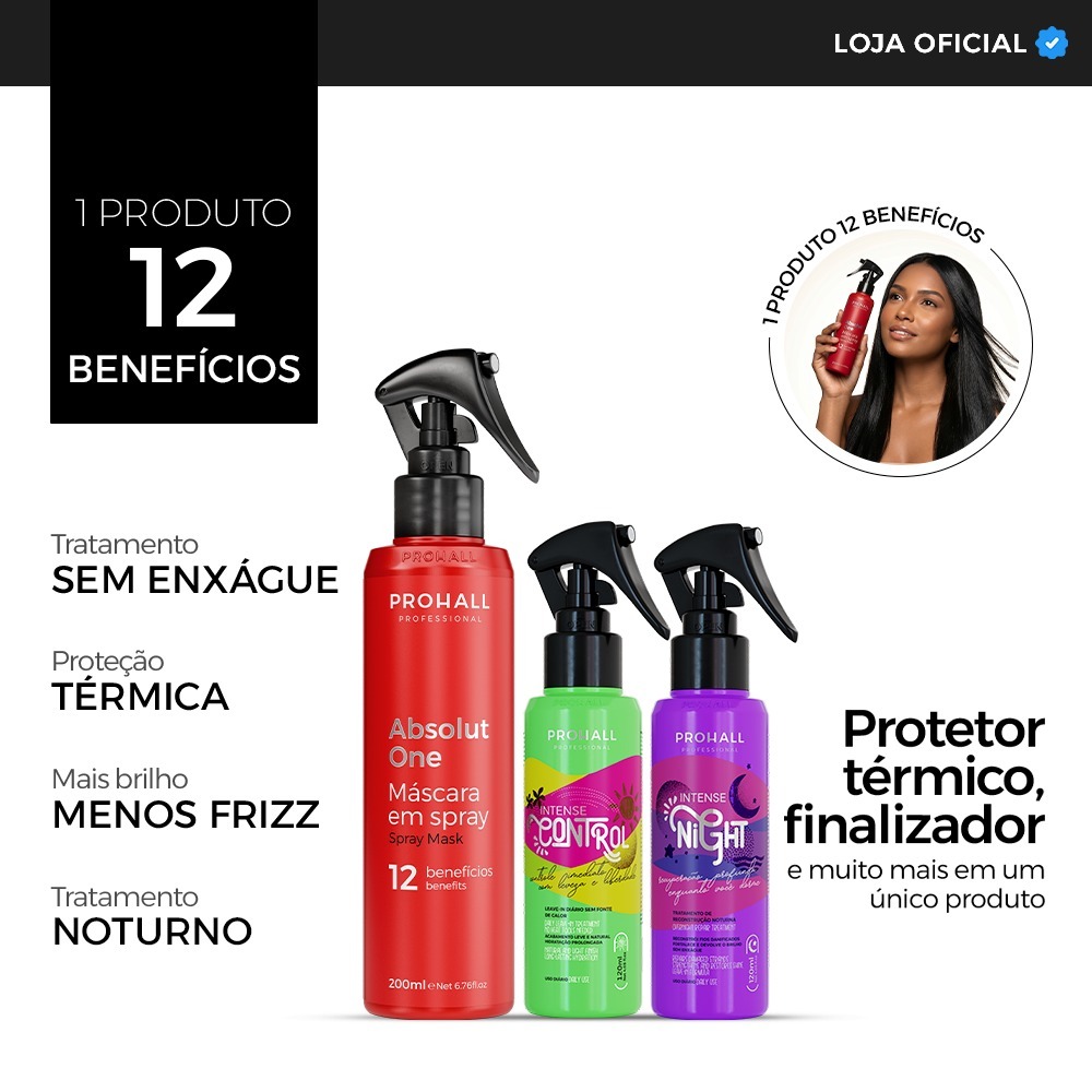 Kit Absolut One + Intense Night + Intense Control
