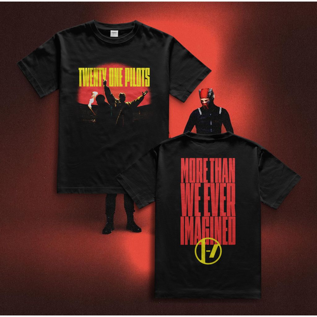 Camiseta Twenty One Pilots | More Than We Ever Imagined [unissex]