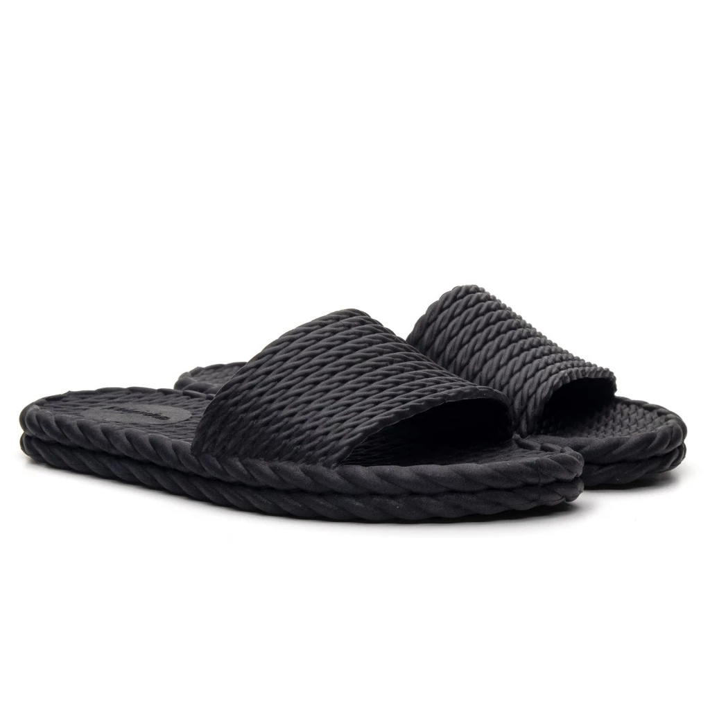 Chinelo Slide Nuvem Feminino Tranças Macio Confortável Leve Estiloso Tendência