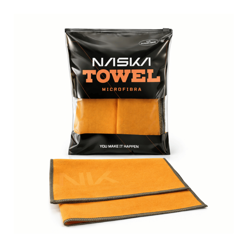 Kit 2 Toalha Microfibra NASKA para Vidro Tela e Espelho Fácil Limpeza sem Fiapo sem Mancha 300GSM