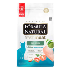 Ração Fórmula Natural Fresh Meat Gato Sênior Frango 10,1kg