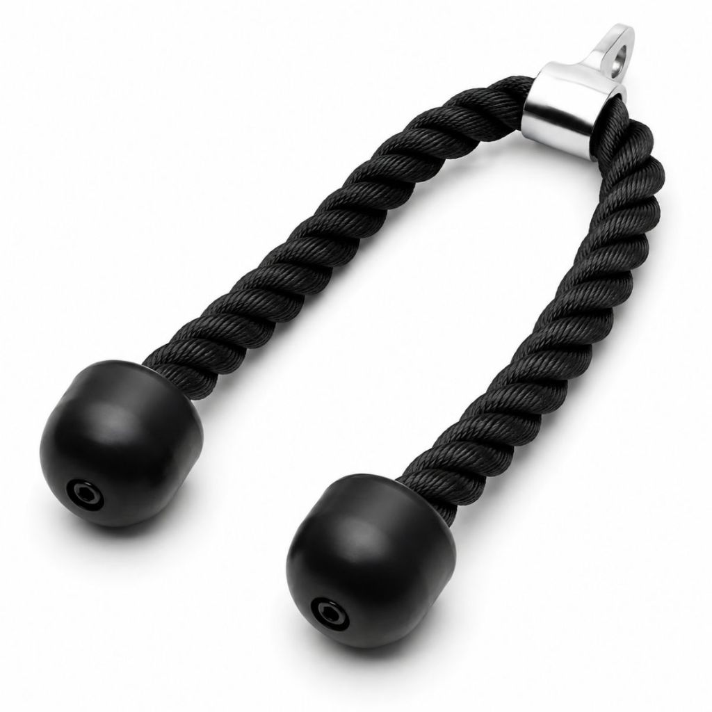 Puxador Tríceps Corda Musculação Profissional Academia 80cm