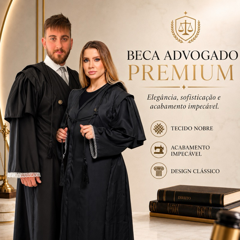 Beca Para  Advogados | Original | Envio  Imediato | Pronta Entega