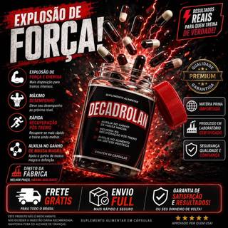 DECAN - DROLL - MÚSCULO EXTREMO - GANHO DE MASSA MUSCULAR