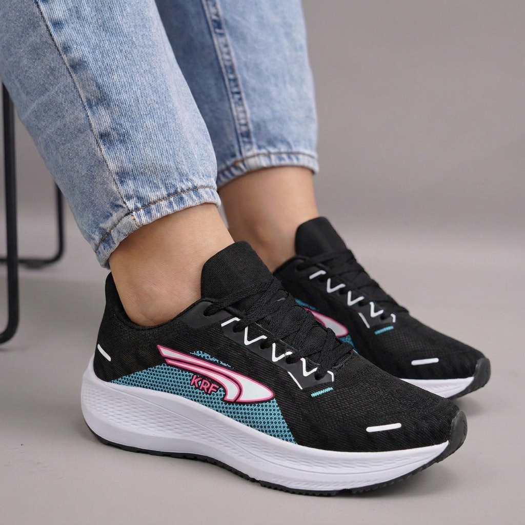 Tênis Feminino Esportivo Leve | Confortável para Academia Caminhada Corrida Fitness Casual