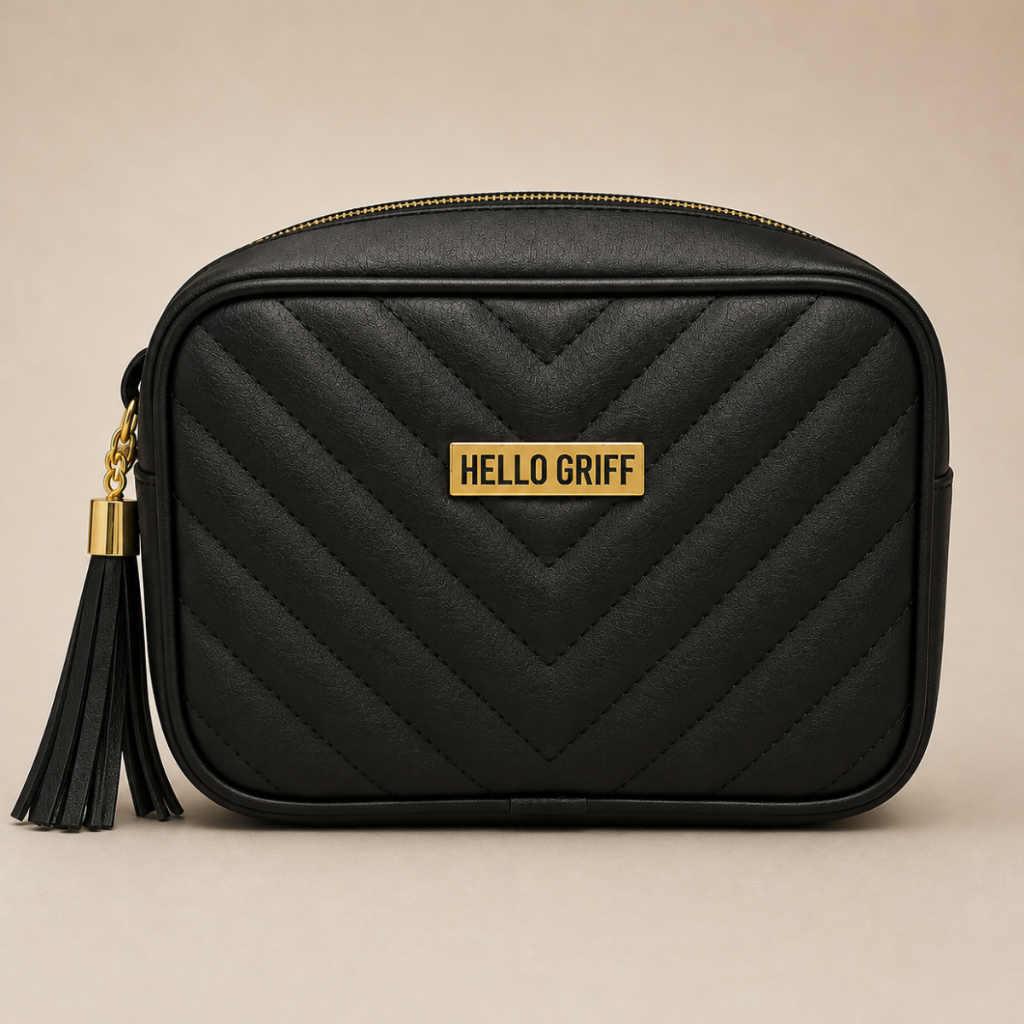 Bolsa Bag Feminina Média Transversal Fecho de Zipér Alça Ajustável Couro Sintético Moda Feminina
