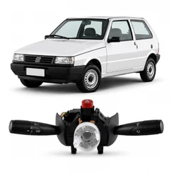 Seta Fiat Uno 2009 A 2013 Chave Acionador Alavanca Com Retorno Automático