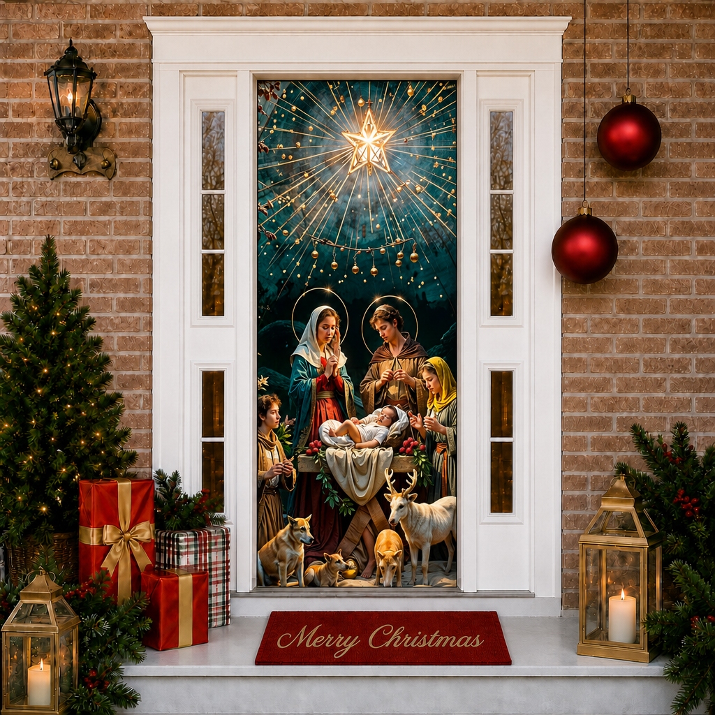 Capa Para Porta Painel de Mesa 50x50 Religiosa Jesus