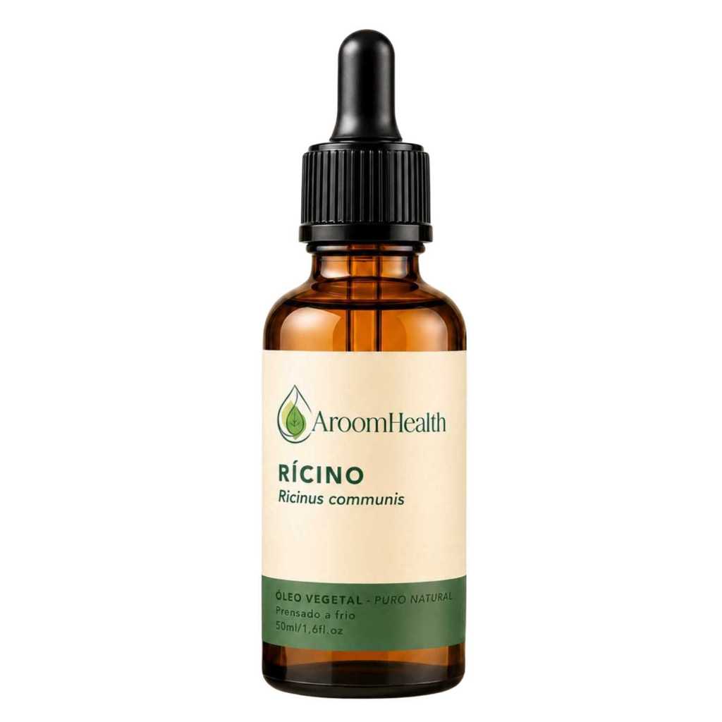 Óleo vegetal puro natural de Rícino 50 ml Cabelo e Pele