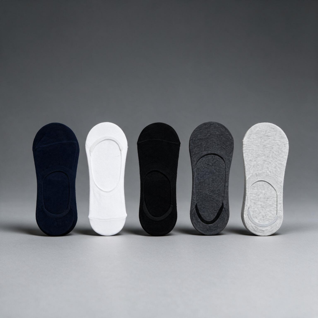 Kit Meia Masculina Invisível Sapatilha Confortável Algodão Microfibra