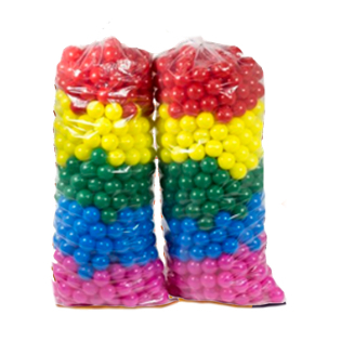 🌈 Bolinhas Mágicas 76 mm — Escolha de 5 a 40 Unidades | Cores Variadas