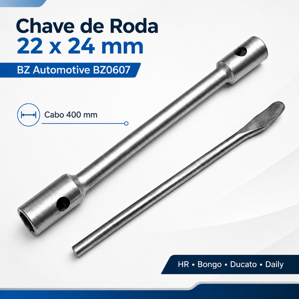 Chave Roda 22x24 HR Bongo Ducato Daily Sprinter Master 400mm