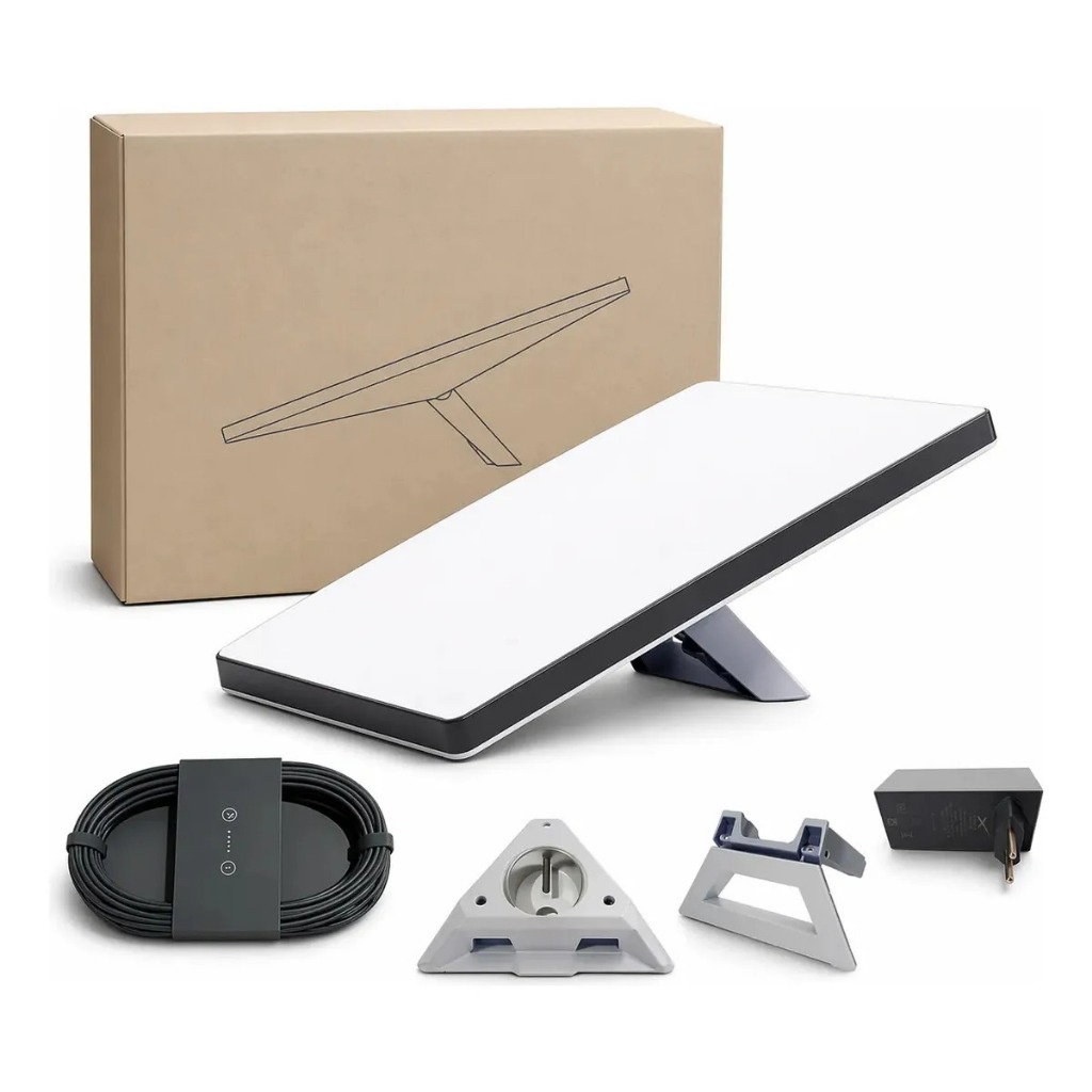 Kit Starlink Mini Internet Via Satélite de Alta Velocidade Portátil WI-FI 5