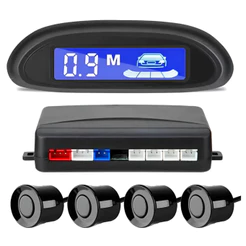 Sensor Ré Estacionamento 4 Sensores Tela Lcd Lançamento