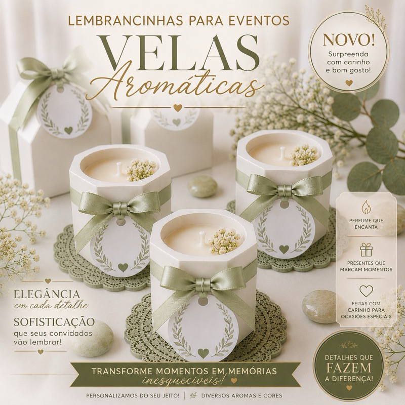 Lembrancinha vela aromática no Vaso de Gesso Personalizada –LER DESCRIÇÃO — chá de bebê ,15 anos ,aniversario, casamento