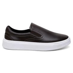 Sapato Masculino Slip On Sem Cadarço Casual Elegante Confortável Dia a Dia Slipper
