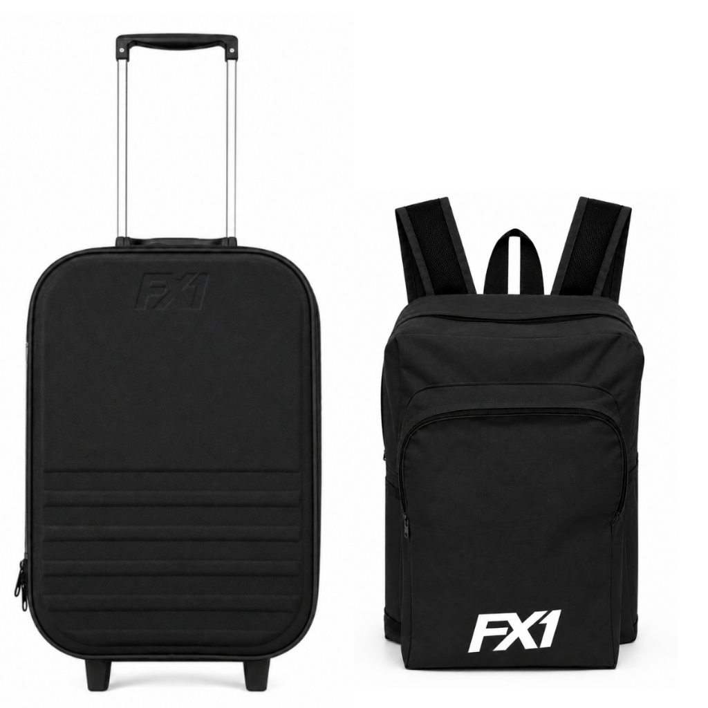 Kit Mochila de Viagem Grande + Mala de Viagem De Bordo 10 kg Padrão ANAC