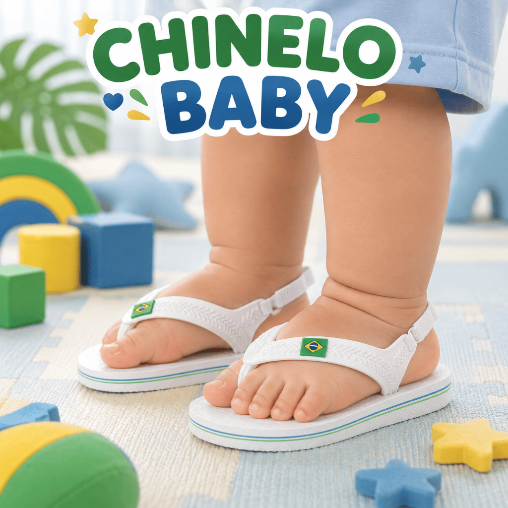 Chinelo Dedo Infantil Menino e Menina Elástico Antiderrapante Leve Macio Confortável