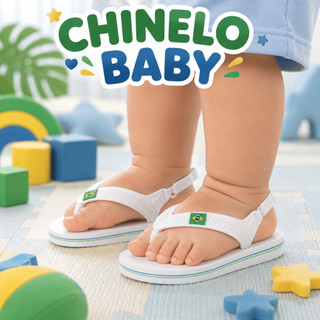 Chinelo Dedo Infantil Menino e Menina Elástico Antiderrapante Leve Macio Confortável