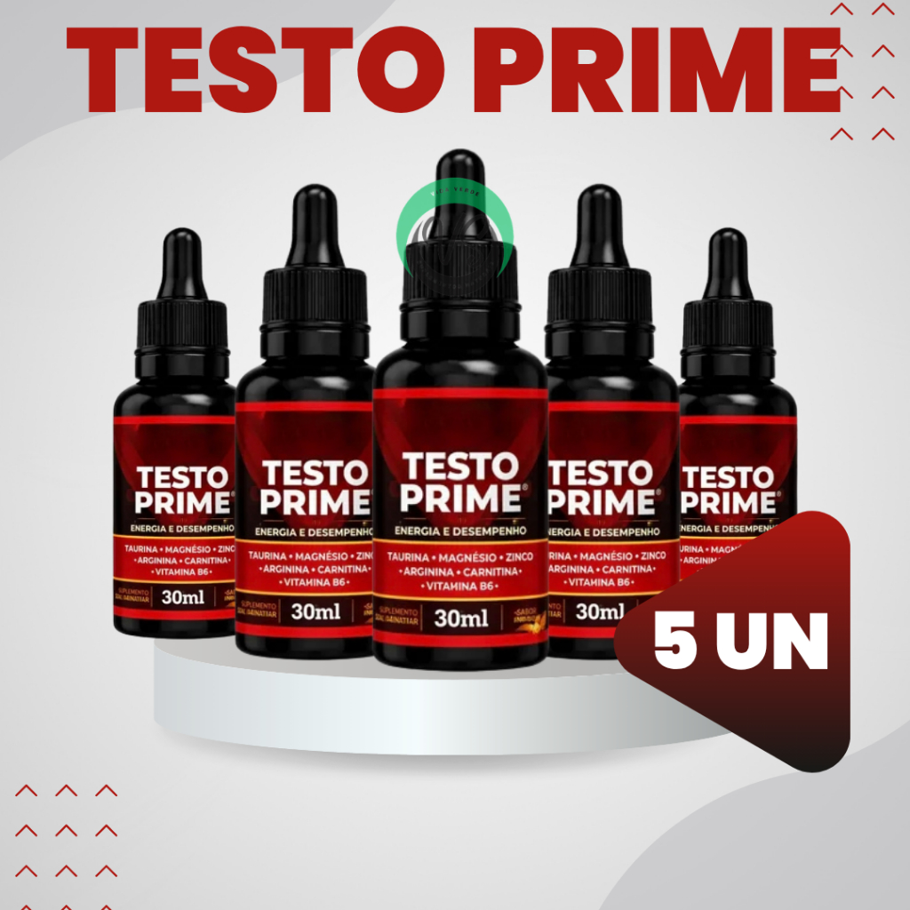 Super Promoçao Testo Prime Original 30ML