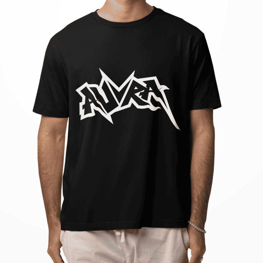 Camisa Aura Masculina Estampada Streetwear Oversized Estilo Urbano Confortável