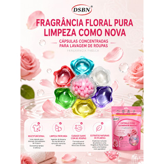 Cápsula de Lavagem de Roupas 7 em 1 – Limpeza Profunda, Perfume e Praticidade