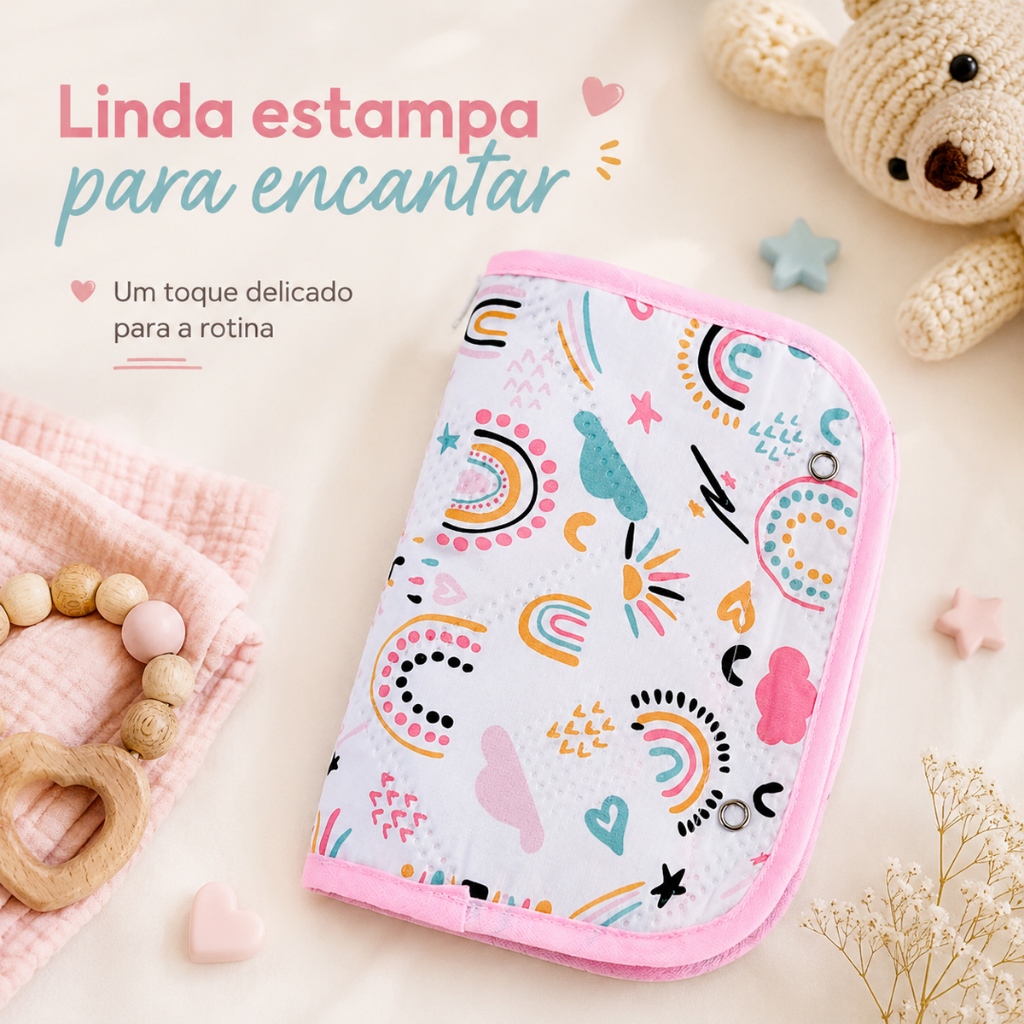 Farmacinha Necessaire Porta Remédios Portátil Para Bebê Menino Menina Acessórios Para Creche 02 Pcs — imagem 2 de 2