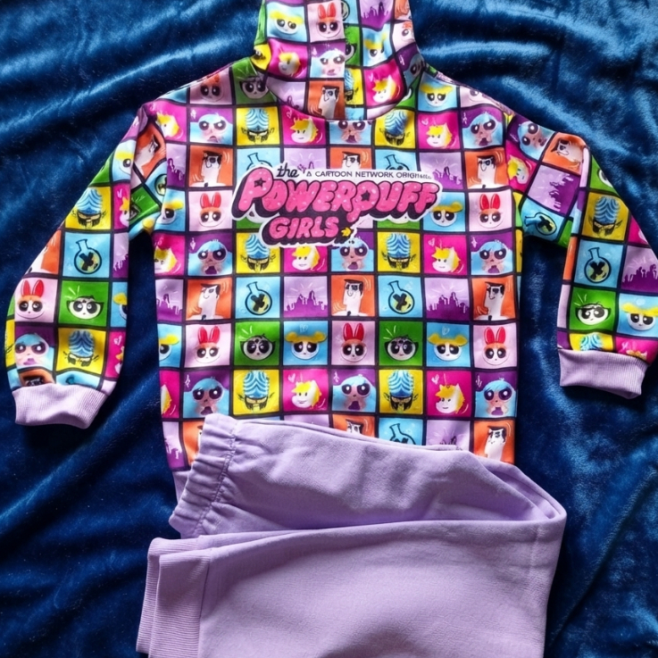 Conjunto Infantil Meninas Superpoderosas Blusa Calça