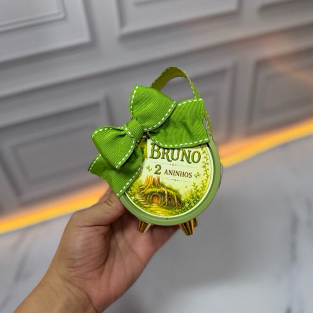 Tubolata Bolsinha Personalizada | Lembrancinha Infantil – Tema Shrek