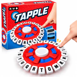 Jogo de Tabuleiro Versão em Português Tapple Stop que Trava Letras com Temporizador GRANDE 24cm