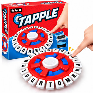 Jogo de Tabuleiro Versão em Português Tapple Stop que Trava Letras com Temporizador GRANDE 24cm