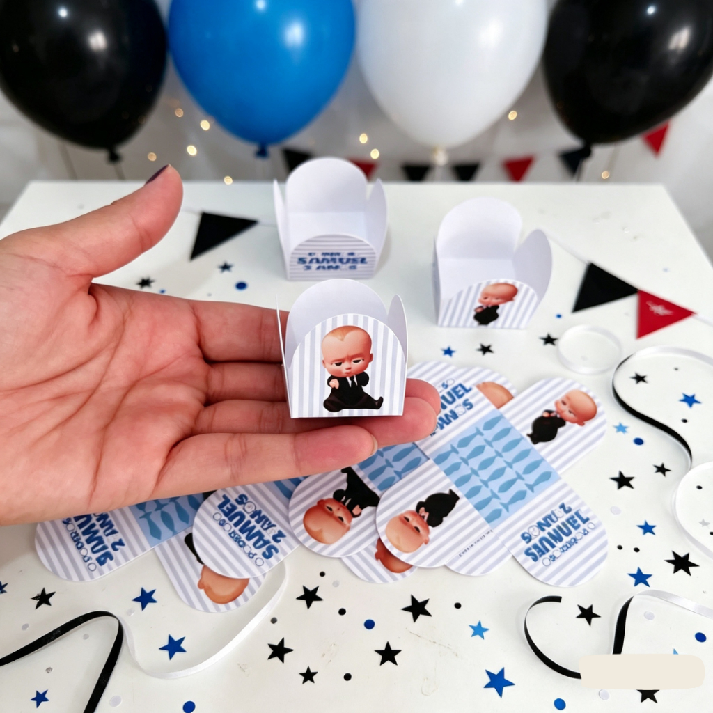 FORMINHA DE DOCES O PODEROSO CHEFINHO/PERSONALIZADA/O PODEROSO CHEFINHO/LEMBRANCINHAS DE FESTA/ANIVERSÁRIO