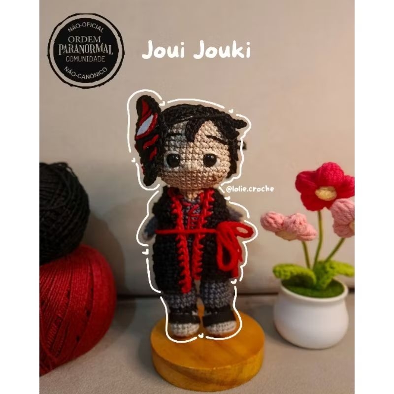 Boneco Ordem Paranormal Figure Amigurumi