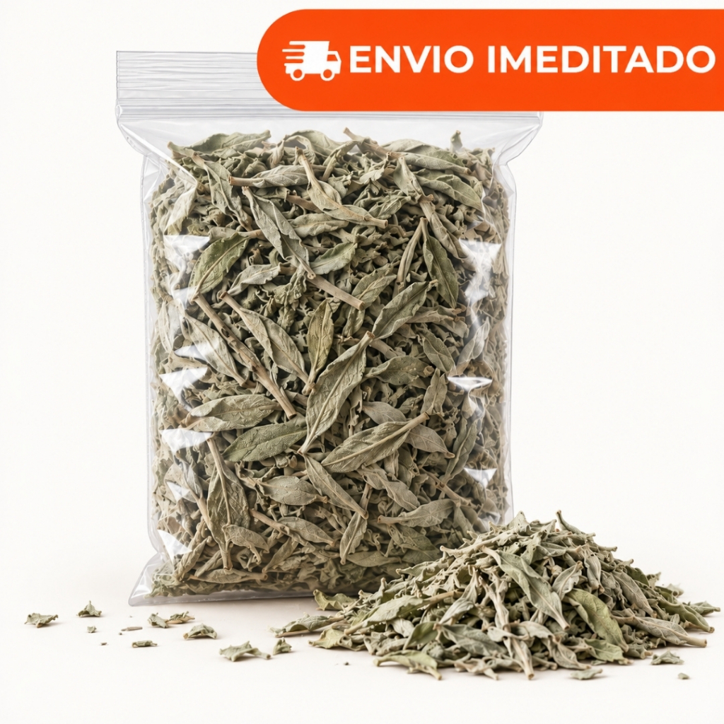 Sálvia Branca Seca Natural para Defumação, Banho de Ervas, Purificação e Aromatização 20g a 100g