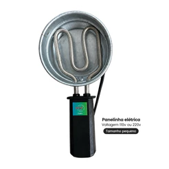 fogareiro panelinha camping forninho eletrico pequeno 110v e 220v