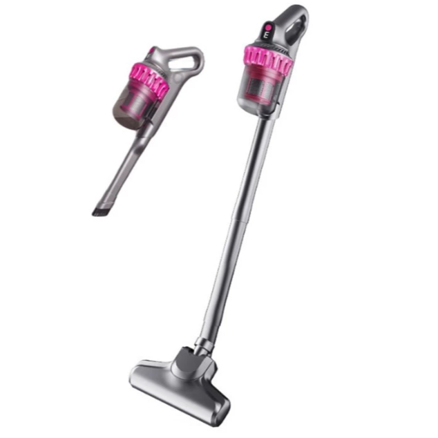 Aspirador de Pó Vertical e de Mão Sem Fio Potente Portátil Carro Casa Limpeza Prática Recarregável ND-807